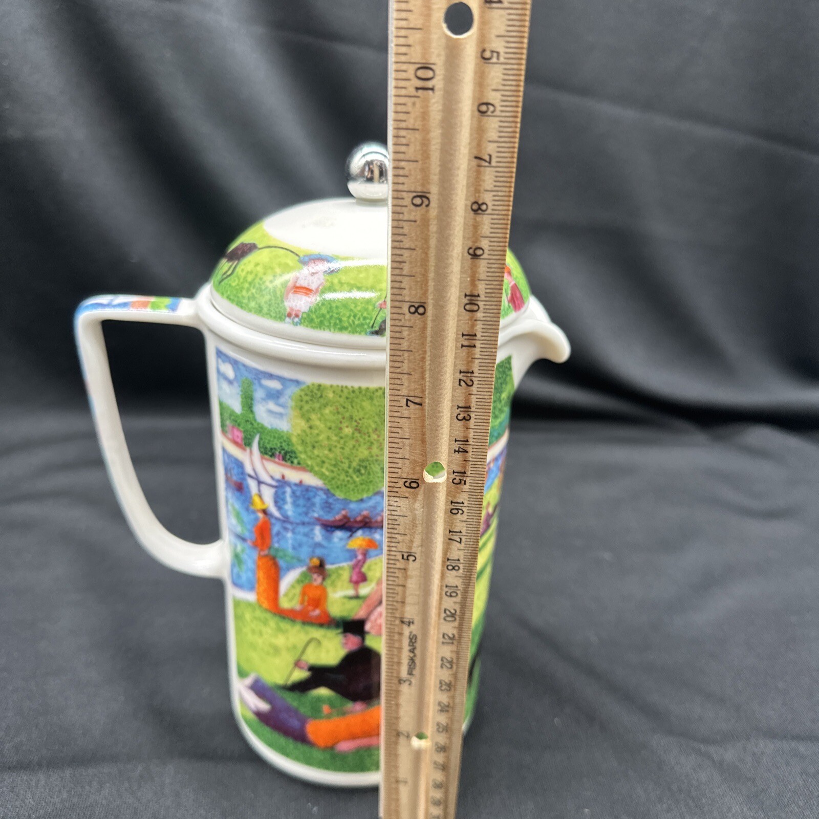 Chaleur Master Impressionists French Press Coffee Pot Georges Seurat D Burrows