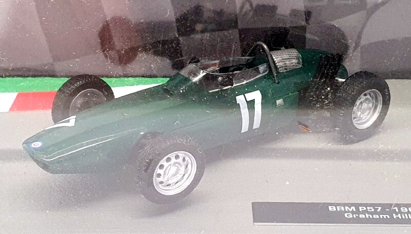 Altaya 1/43 Scale BRM P57 1962 F1 Model Car Graham Hill #17
