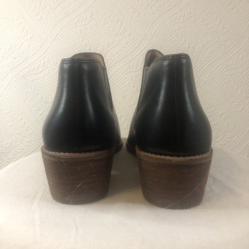 Stivaletti Madewell Sonia Low Top Chelsea in pelle nera taglia 11 nuovi senza scatola - Foto 7 di 8