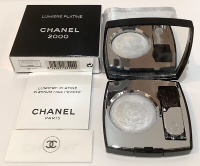 Chanel Lumiere Platine Platinum Face Powder Limited Edition, Rare