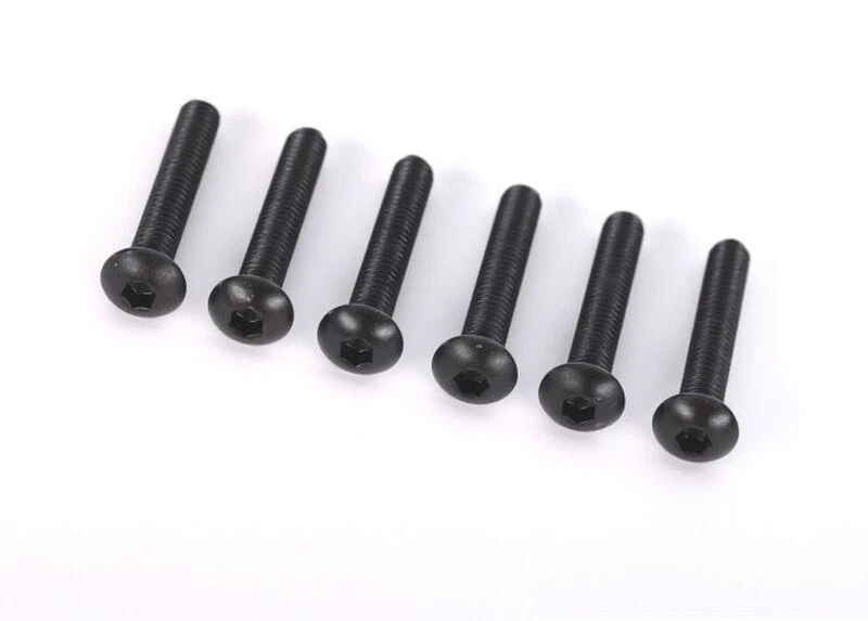 Traxxas 2455 Rundkopf-Schrauben 4X24mm Innensechskant - Bild 1 von 1