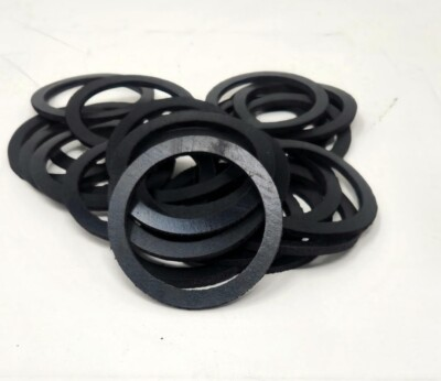 #ad #ad 3 4quot; ID x 1 1 4quot; OD x 1 8quot; Thick Black Rubber Flat Washers 25 Pack Size $18.99