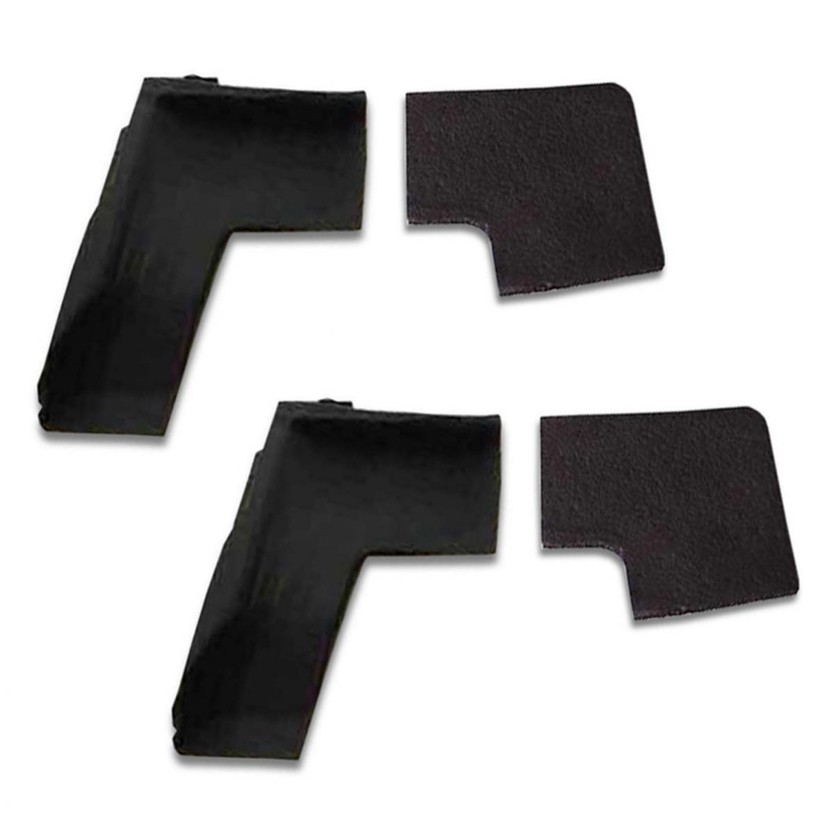 Door Corner Rubber Seal Pad Trim Fit For 1976-1984 Toyota Land