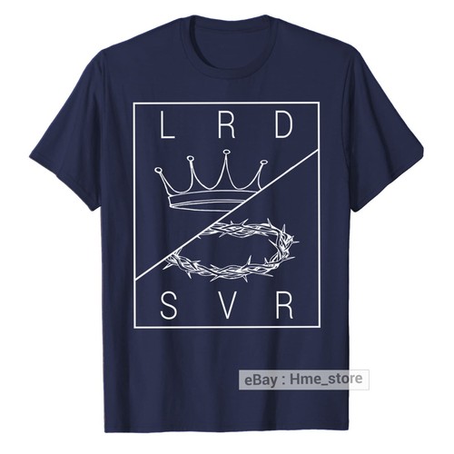 Jesus Christus Herr & Erlöser Grafik T-Shirt Glaube an Gott Christ Tee Katholisch - Bild 3 von 13