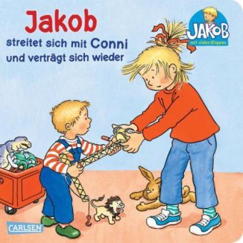 Thumbnail - Jakob Streitet Sich Mit Conni Und Verträgt Sich Wieder Pappbilderbuch