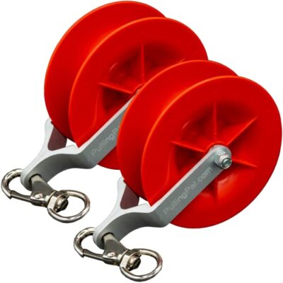 Pulling Pal Low Voltage And Network Cable Installation Pulley 2 Pack 
