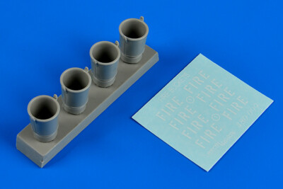 MW22 AEROBONUS 480099 FIRE BUCKETS 1/48 ACCESSORIES