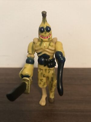 Video game character with a banana