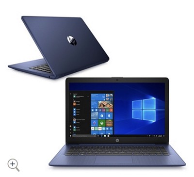 Choice of: HP Stream 14-inch Laptop, Intel Celeron N4000 ...