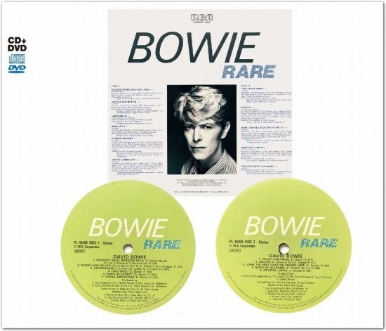 DAVID BOWIE / RARE =EXPANDED CD+DVD EDITION= (1CD+1DVD) | eBay UK