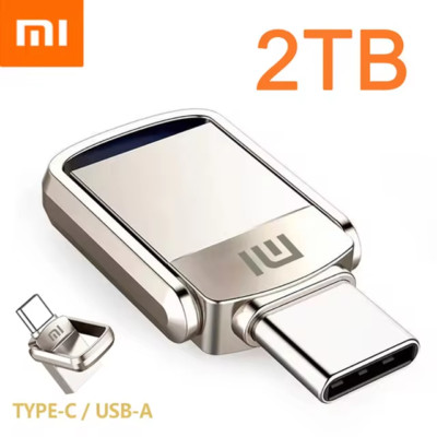 Original xiaomi U Disk 2 TB USB Metall 2 in 1 Flash Drive USB 3.1 Speicherstick