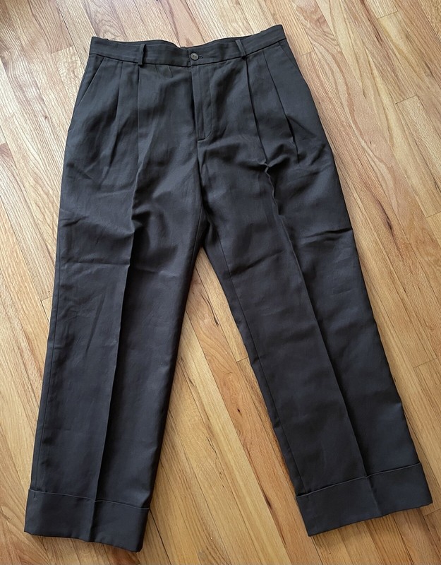 Acne Studios Brown Men Pants trousers Size 52