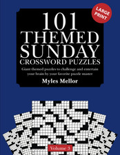 101 Themed Sunday Crossword Puzzles: Giant th...