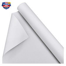 12 Inch X 30 Feet Cotton Canvas Roll, Primed White Art Surface for Oil and
