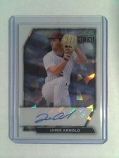 2026 Leaf Metal Baseball - 1 of 1 - Auto - Autograph - Jamie Arnold #1/1