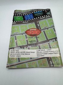 Original Tecmo SUPER BOWL Football Nintendo NES Game 1991 Instruction Book *ONLY