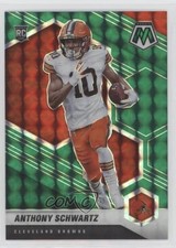 2021 Panini Mosaic Rookies Green Mosaic Prizm Anthony Schwartz #331 2l4