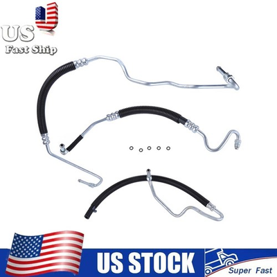 #ad 365453 Power Steering Pressure Hose Assembly For Silverado 2500HD 6.6L 2001 06 $95.99