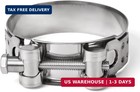 T-Bolt Hose Clamps 304 Stainless Steel (26-28mm 8-Pack) - Heavy Duty Adjustable