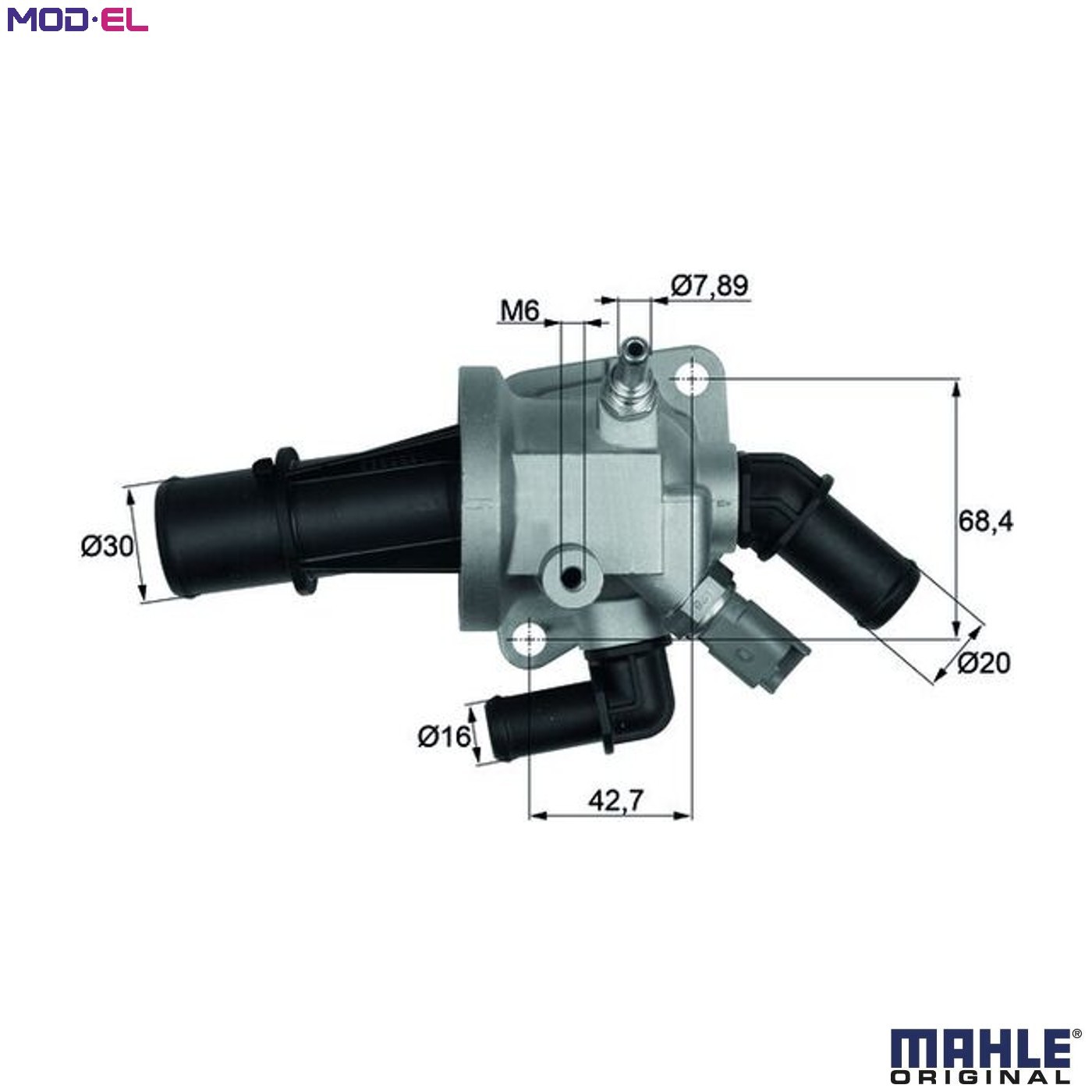 THERMOSTAT COOLANT TI 164 88 FOR FIAT SIENA ALBEA/PALIO 500 IDEA PETRA DOBLO KA