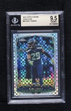 2014 Topps Chrome Retail X-Fractor Earl Thomas III #95 BGS 9.5 GEM MINT 3hd