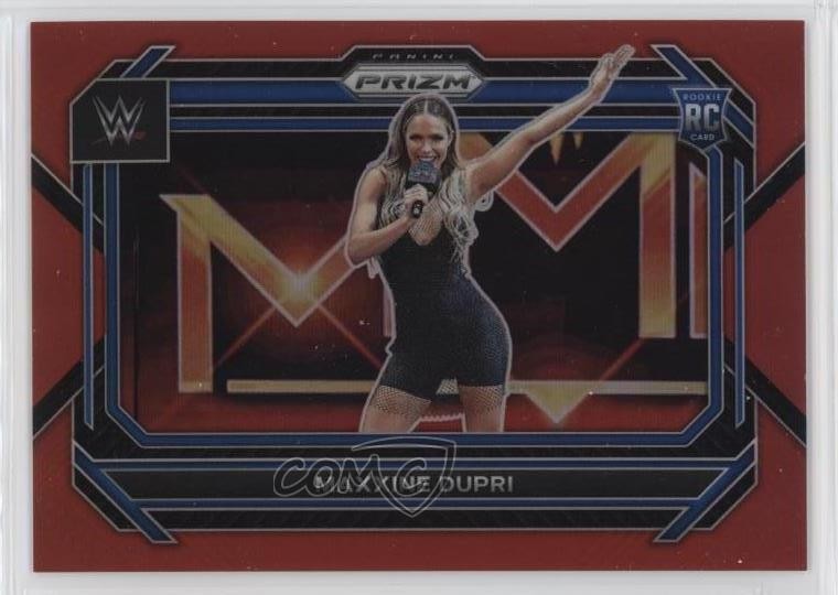 2023 Panini Prizm WWE Red Prizm 131/299 Maxxine Dupri #85 7xr