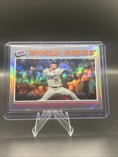 YOSHINOBU YAMAMOTO WORLD SERIES DODGER #313 2026 TOPPS HERITAGE CHROME REFRACTOR