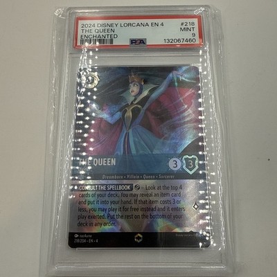 2024 DISNEY LORCANA EN 4-URSULA'S RETURN ENCHANTED THE QUEEN - DIVINER PSA  9 | eBay