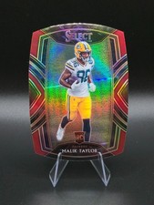 2020 Select Prizm Maroon Die Cut #282 Malik Taylor! Packers