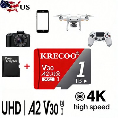 Micro SD Card 1TB Ultra Class 10 SDXC SDHC Memory Card Wholesale Lot