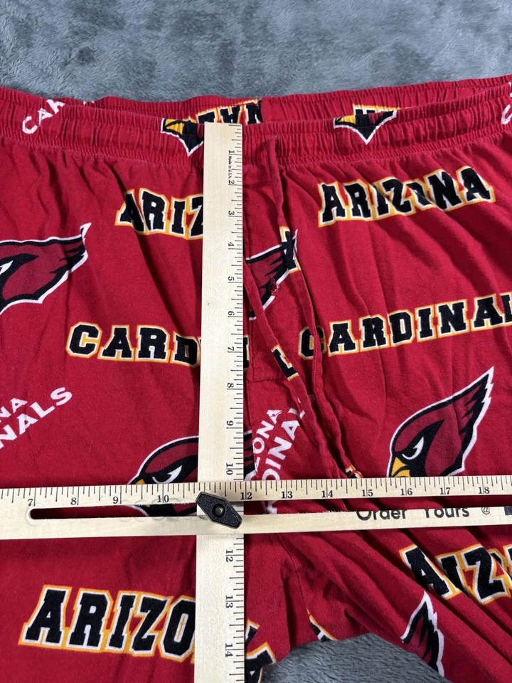 Pantalones Arizona Cardinals Para Hombres XL Rojo Equipo NFL Ropa Ropa para Dormir Pijama Algodón Foto 3 de 4