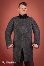 Burgschneider - Chainmail Hauberk Roundring Riveted 10mm Aluminium