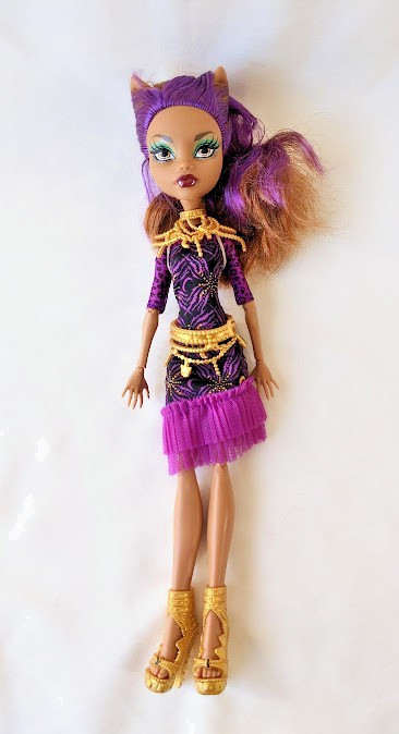 Monster High Doll Clawdeen Wolf &ndash; Frights, Camera, Action!