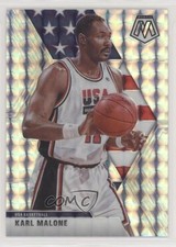 2019-20 Panini Mosaic USA Basketball Silver Prizm Karl Malone #257 HOF 0cc6