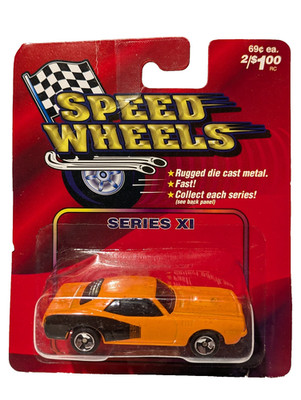 Maisto ''Speed Wheels'' Series Xl, orange Plymouth Cuda / HEMI Cuda, NEW/MOC