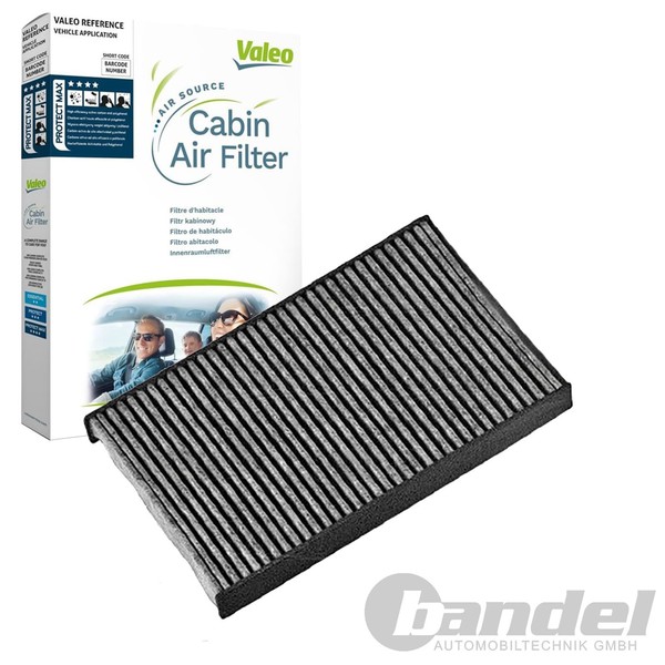 Valeo Innenraumfilter Aktivkohlefilter Passend FüR CitroËN C2 C3 C4 DS4 DS DS-image