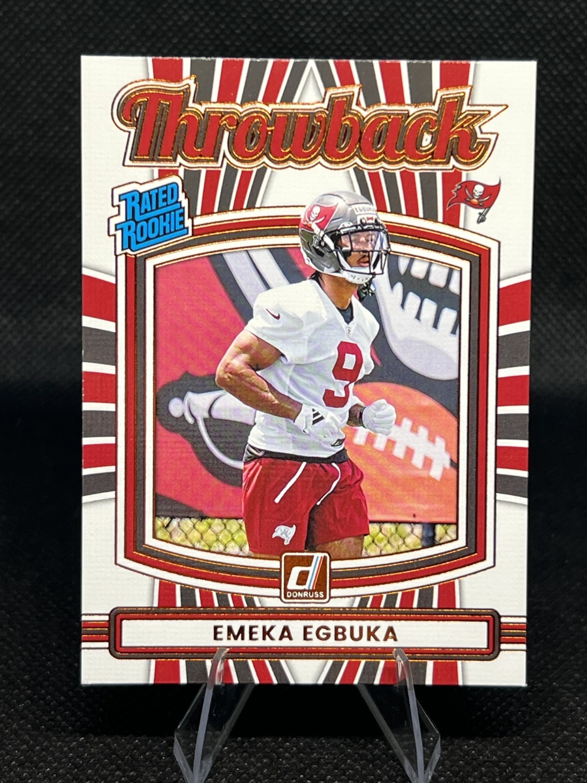 2025 Donruss Emeka Egbuka #31 Throwback Rated Rookie (RC)