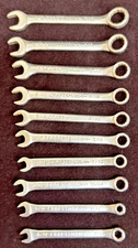 Sears Craftsman 944774 10 pc Combination Ignition Wrench Set V Series