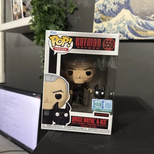 Funko Pop! Batman Beyond Bruce Wayne and Ace 550 LE 9500 GameStop Excl PROTECTOR