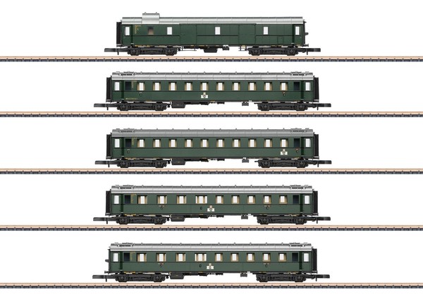 MäRklin Z 87620 Schnellzugwagen-Set Der Einheitsbauart 1928 Bis 1930-image