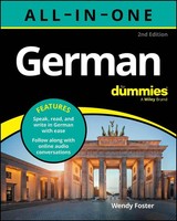 German All-In-One For Dummies | Book + Audio Online | Wendy Foster | Taschenbuch