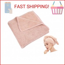 Laojbaba Microfiber Hair Towel Quick Dry Hair Towel Hair Drying Towels Suitable