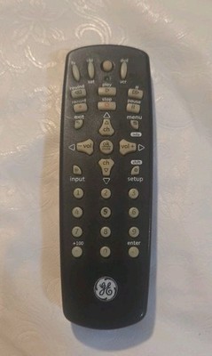 GE 24993-V2 All-N-1 TV DVD CBL/SAT DVR/AUX Universal Remote Control Tested 