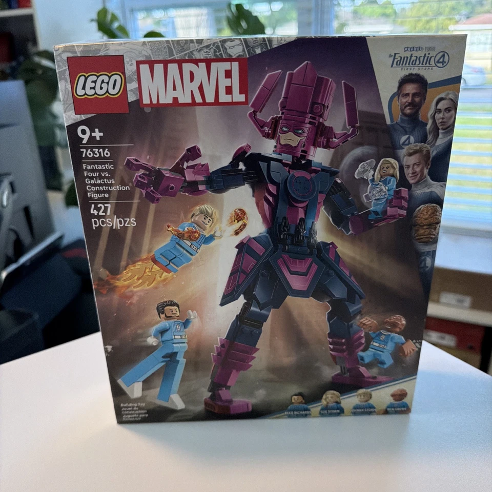 Lego Marvel (2025) 427 peças FANTASTIC FOUR vs. GALACTUS FIGURA DE CONSTRUÇÃO #76316 - Imagem 3 de 4