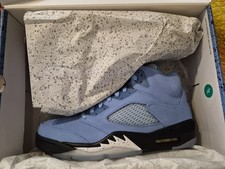 unworn Air Jordan 5 Retro SE shoes UNC University Blue size 10 CIB flawless Nike