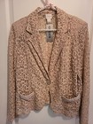 CHICO'S WOMEN'S LONG SLEEVE FULL-LACE BLAZER W/SEQUIN POCS- SZ. 2-M-L & NWT — photo 3