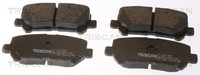 Triscan Bremsbelagsatz Scheibenbremse 8110 13180 FüR Toyota Hiace 6 Bus GDH322