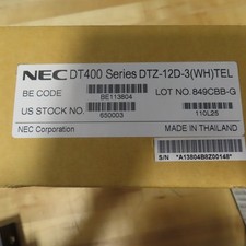 NEC DT400 DTZ-12D-3 WH 650003 DTZ 12D WH White Telephone New
