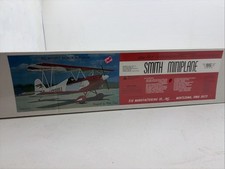 SIG Smith Miniplane RC-38 44? Span Vintage 1970s Aerobatic Biplane Kit Airplane