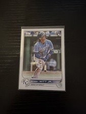 Bobby Witt Jr 2022 Topps Update #US100 Base Rookie Card RC Royals (A). rookie card picture